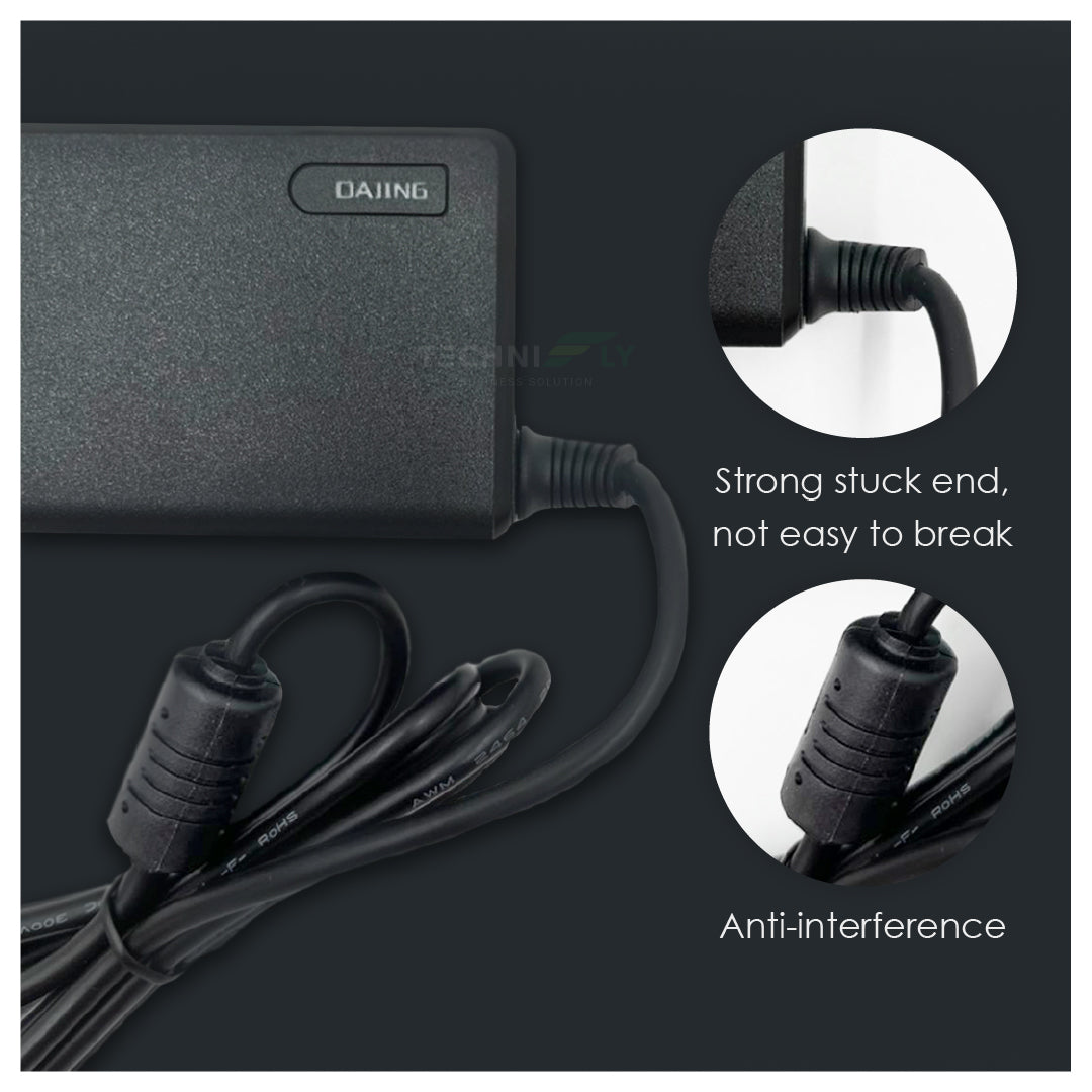 Thermal Printer Adaptor and Power Cord Cable